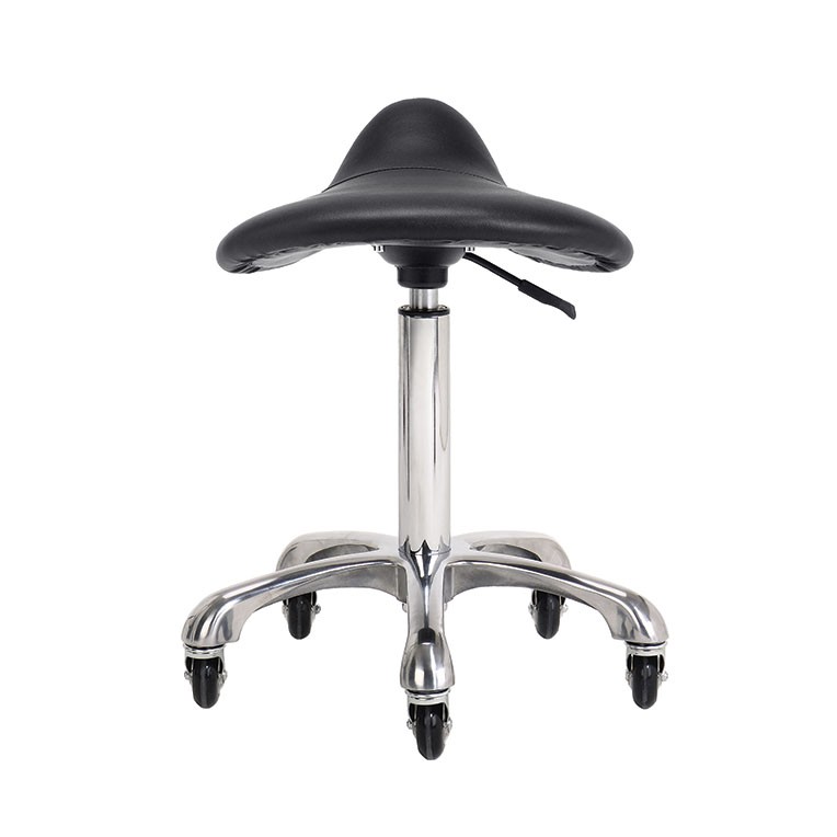 Tabouret esthétique avec selle professionnel Blanc - Cdiscount