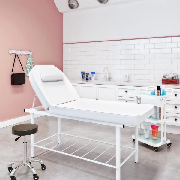 Table esthétique électrique haut de gamme de haute qualité pour institut de beauté salon et SPA.