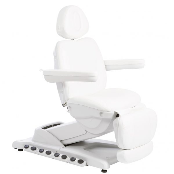Fauteuil d’esthétique électrique avec chauffage Gertrude Next Blanc