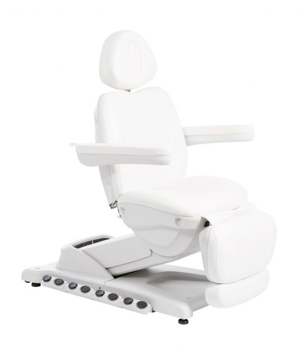 Fauteuil d’esthétique électrique avec chauffage Gertrude Next Blanc