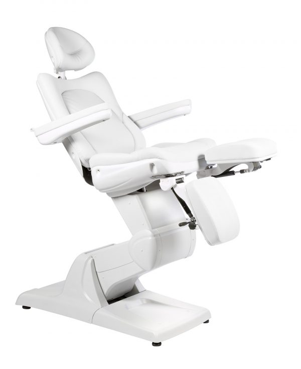 Fauteuil de pédicure électrique Khedira Blanc