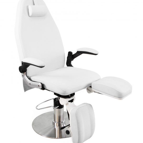 Fauteuil de pédicure hydraulique Coral Blanc