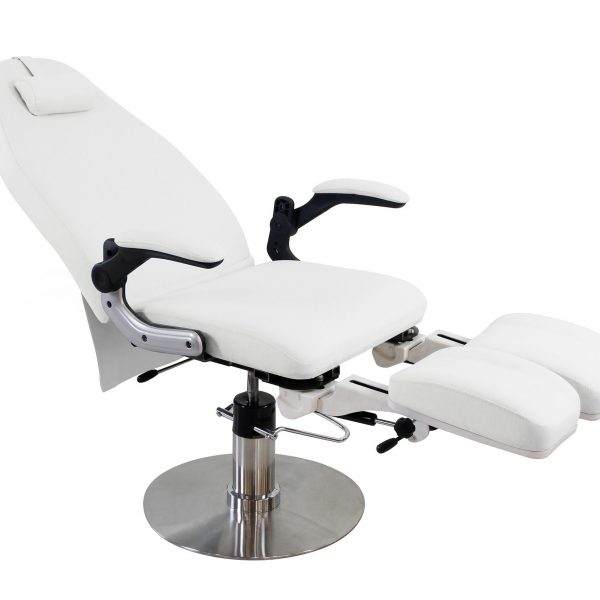 Fauteuil de pédicure hydraulique Coral Blanc