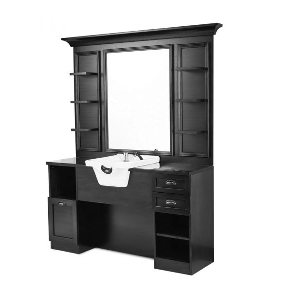 Coiffeuse noire Verne