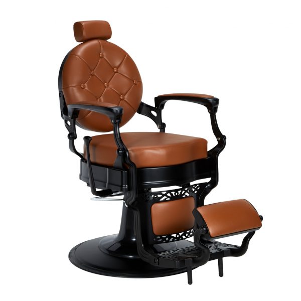 Fauteuil barbier MUSE BROWN