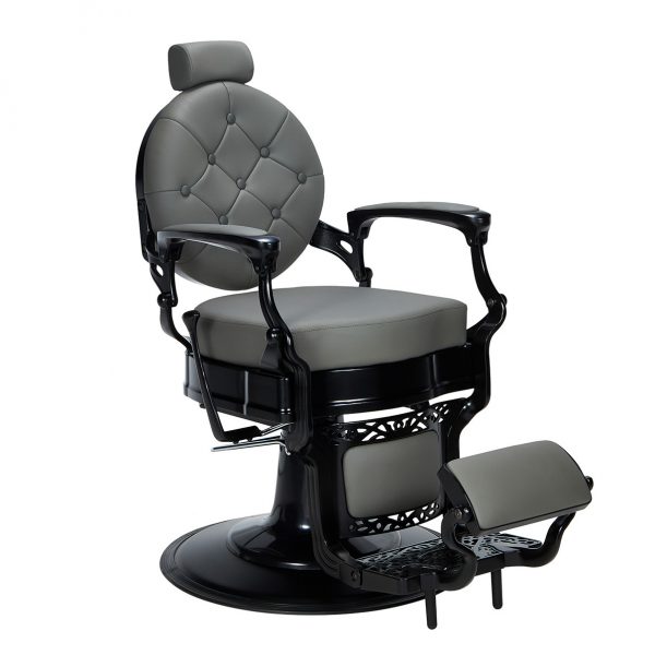 Fauteuil barbier MUSE GRIS