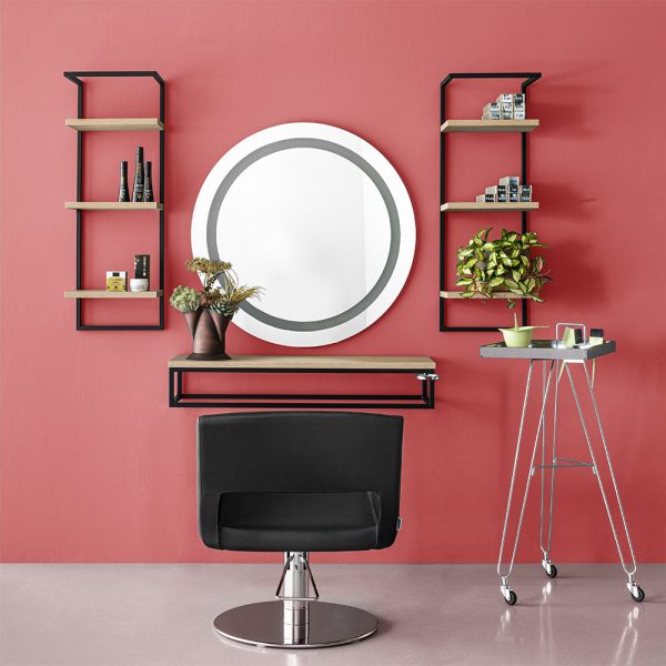 Coiffeuse suspendue LOFT avec miroir