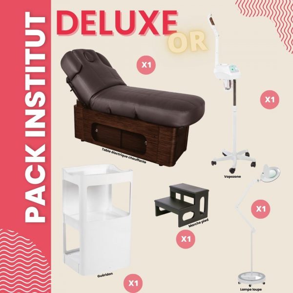 PACK DELUXE OR Institut de beauté