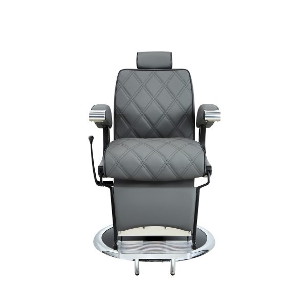 Alternative view of Fauteuil barbier MAX GRIS