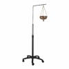 Balance sur roulettes pour traitement holistique en salon de coiffure.