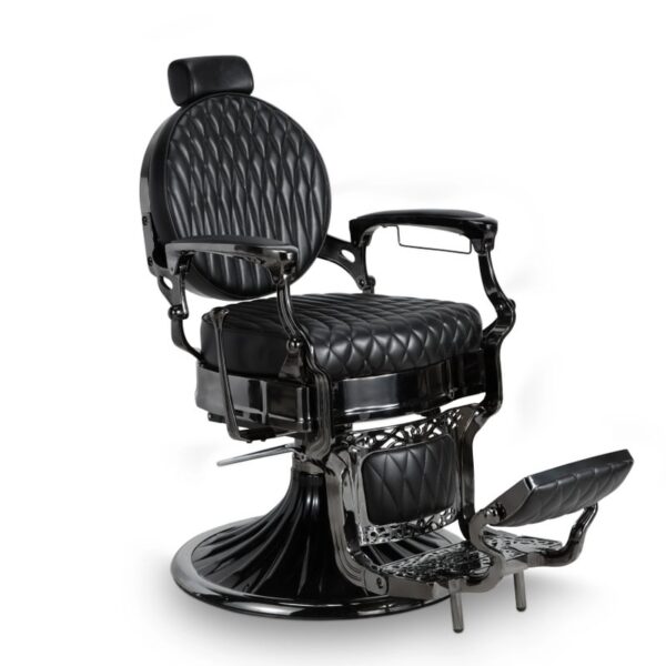 Fauteuil pour salon barbier et de coiffure style vintage