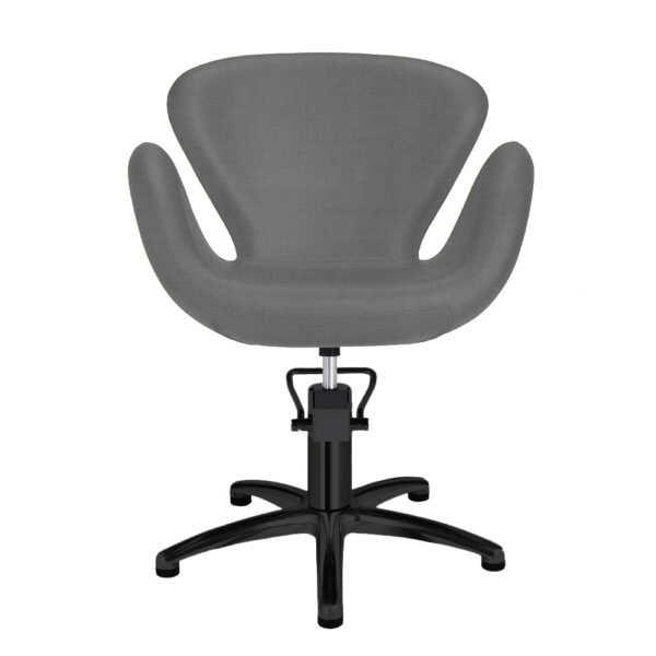 Alternative view of Fauteuil de coupe gris DAISY