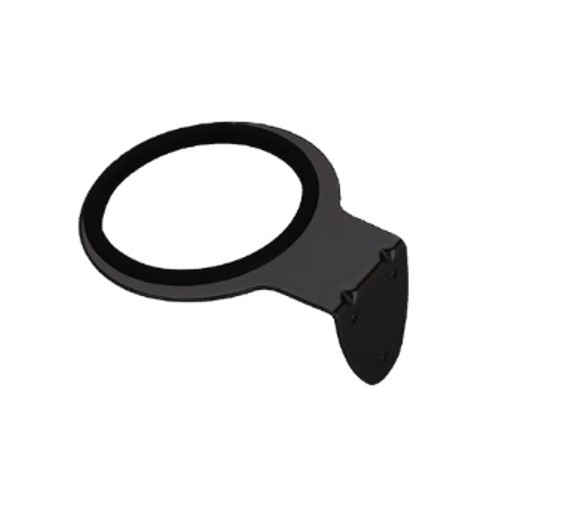 Support sèche cheveux Noir CHERIS B