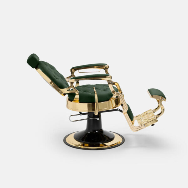 Alternative view of Fauteuil Barbier LUMINEO GOLD - GREEN
