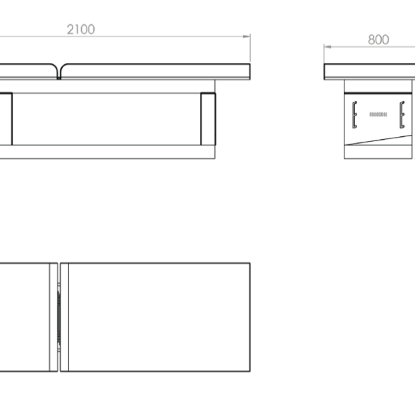 Alternative view of Table de massage SERENITY