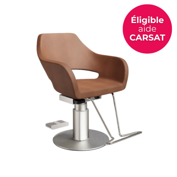 Fauteuil de coupe Cloè Lift avec base électrique à batterie et commande sans fil