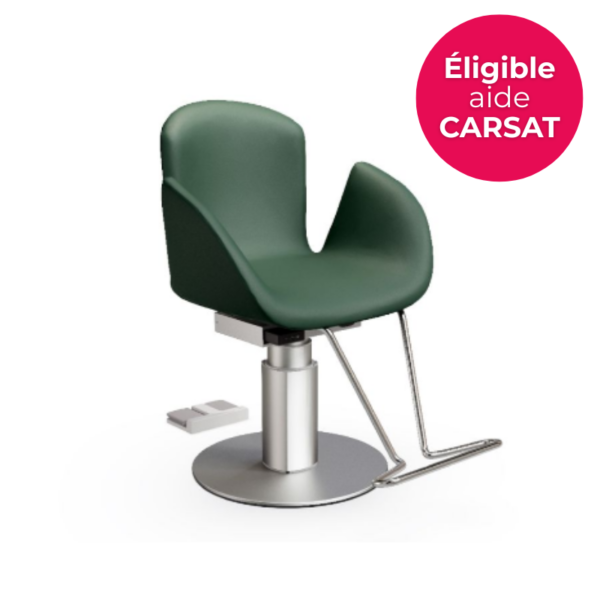 Fauteuil de coupe Lilium Lift avec base électrique à batterie sans fil